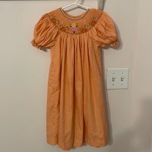 Scarecrow smocked dress
